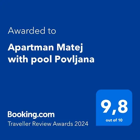 아파트 Matej With Pool *